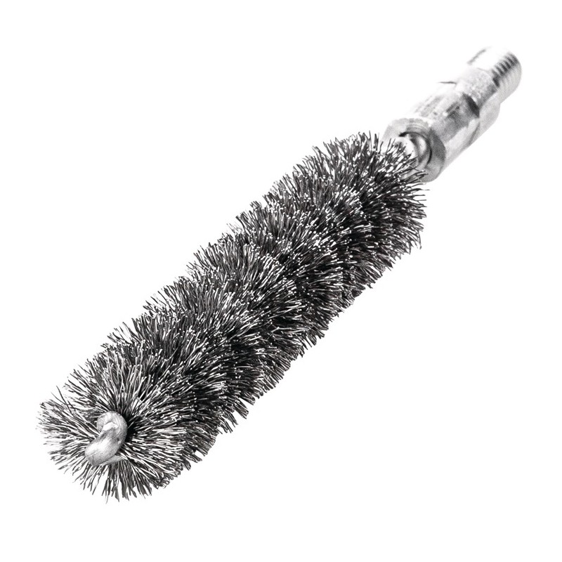 Écouvillon longueur 115 mm D. 10 mm câble en acier inox ondulé Longueur de garniture 80 mm LESSMANN Écouvillon longueur 115 mm D. 10 mm câble en acier inox ondulé Longueur de garniture 80 mm LESSMANN