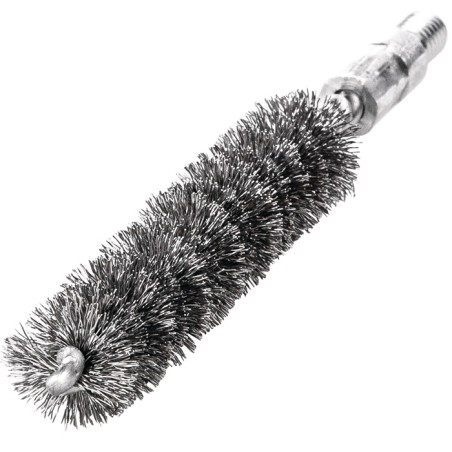 Écouvillon longueur 115 mm D. 10 mm câble en acier inox ondulé Longueur de garniture 80 mm LESSMANN