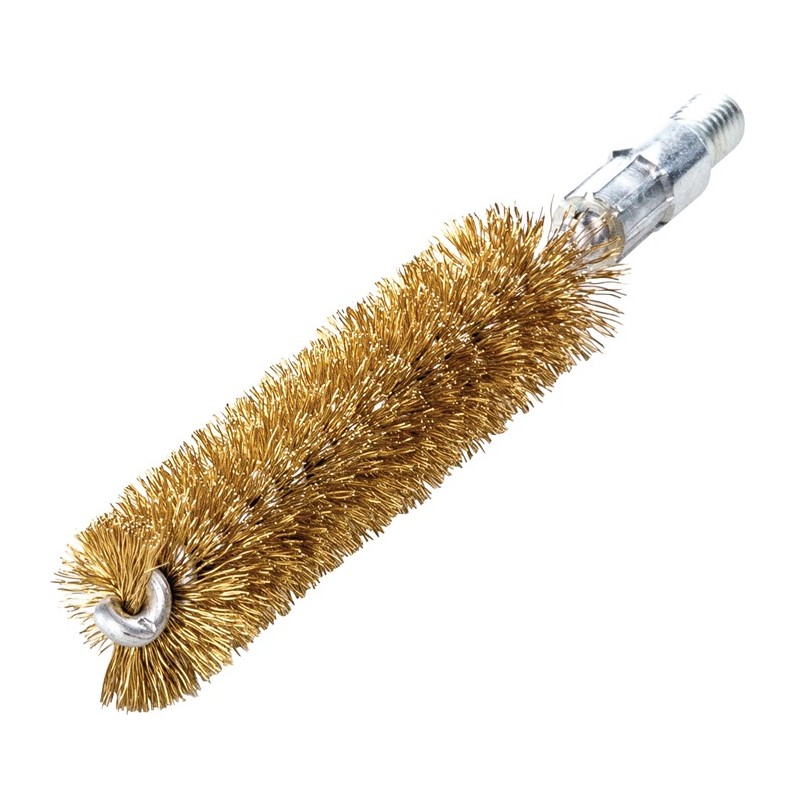 Écouvillon longueur 115 mm D. 10 mm fil de laiton ondulé Longueur de garniture 80 mm LESSMANN Écouvillon longueur 115 mm D. 10 mm fil de laiton ondulé Longueur de garniture 80 mm LESSMANN