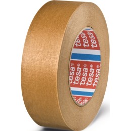 Adhésif de masquage tesakrepp® 4341 légèrement crêpé marron clair longueur 50 m rouleau TESA