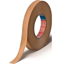 Ruban crêpé tesakrepp® 4319 fortement crêpé marron clair longueur 50 m rouleau TESA