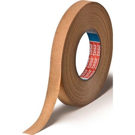 Ruban crêpé tesakrepp® 4319 fortement crêpé marron clair longueur 50 m rouleau TESA
