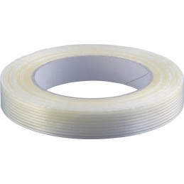 Ruban à filaments incolore longueur 50 m rouleau