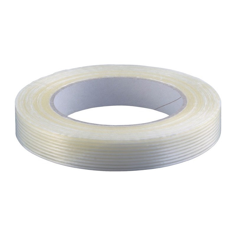 Ruban à filaments incolore longueur 50 m rouleau Ruban à filaments incolore longueur 50 m rouleau