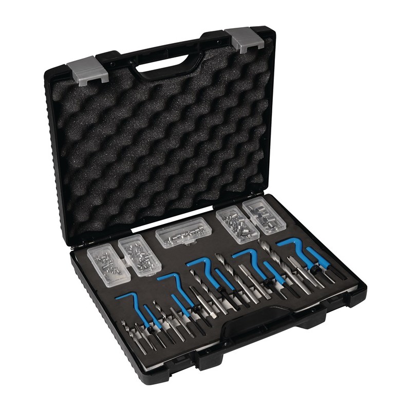 Assortiment de réparation des filets DIN 8140 type Standard M5-M12 acier antirouille 1,5 x D PROMAT Assortiment de réparation des filets DIN 8140 type Standard M5-M12 acier antirouille 1,5 x D PROMAT