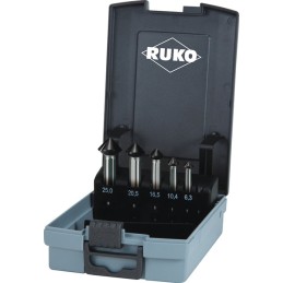 Jeu d'embouts à chanfreiner DIN 335 C ULTIMATECUT HSS-Co5 RUnaTEC RUKO