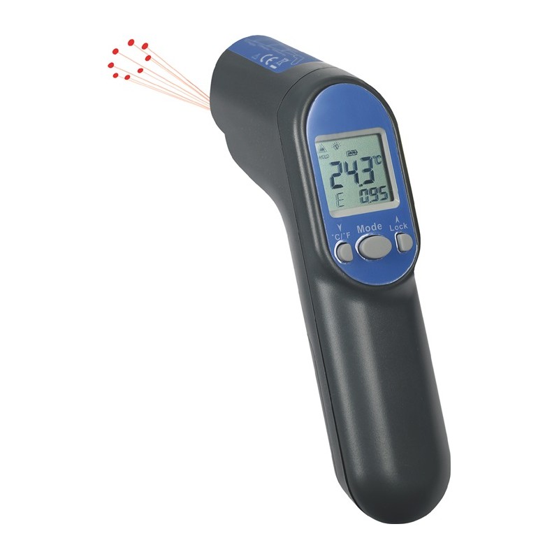Thermomètre à infrarouge - 33 à + 500 degr. C 2 x de type AAA TFA Thermomètre à infrarouge - 33 à + 500 degr. C 2 x de type AAA TFA