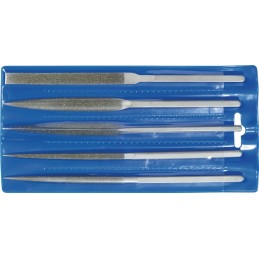 Set de limes Habilis diamant longueur 215 mm 5 pièces D 126 D 126 PROMAT
