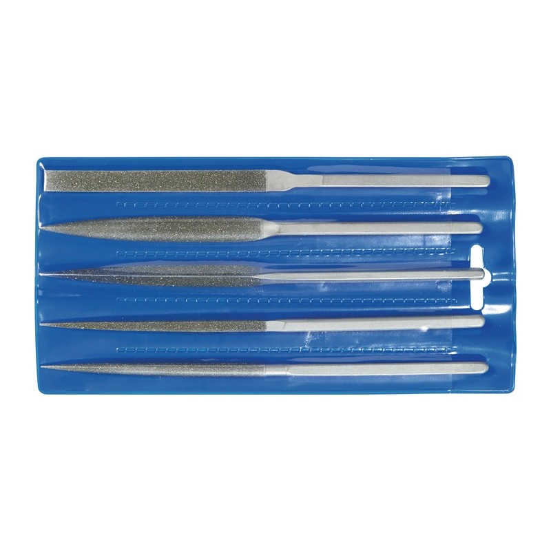 Set de limes Habilis diamant longueur 215 mm 5 pièces D 126 D 126 PROMAT Set de limes Habilis diamant longueur 215 mm 5 pièces D 126 D 126 PROMAT