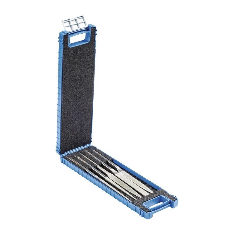 Set de limes diamant mobiles longueur 215 mm 5 pièces D 126 D 126 PFERD Set de limes diamant mobiles longueur 215 mm 5 pièces D 126 D 126 PFERD