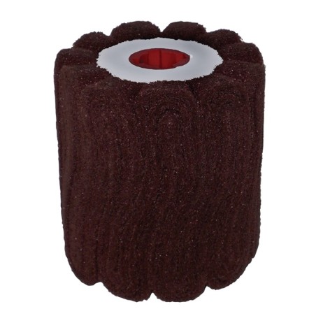 Tampon en fibre abrasive D.100xB100 mm 19 mm PROMAT