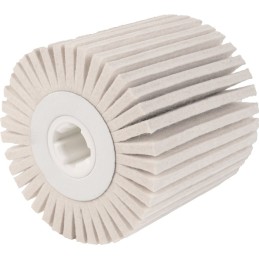 Rouleau de satinage blanc D.100xB100 mm 19 mm PROMAT