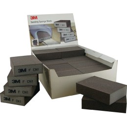 Éponge abrasive HI-FL L100xl68 mm dur/revêtu des quatre côtés 3M