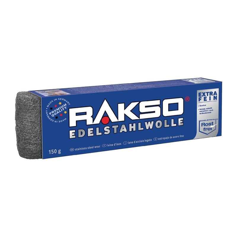 Laine d'acier inox RAKSO Laine d'acier inox RAKSO