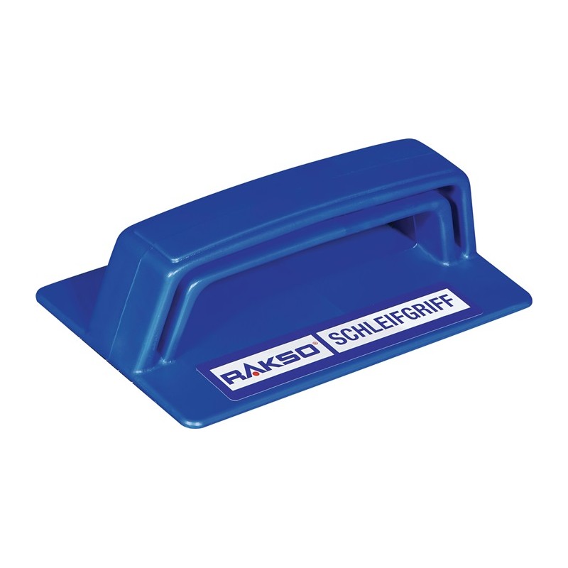 Cale à poncer à poignée pour tapis en laine dacier largeur 8 cm longueur 14 cm RAKSO Cale à poncer à poignée pour tapis en laine dacier largeur 8 cm longueur 14 cm RAKSO