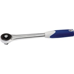 Cliquet réversible 1/2 po. 30 dents longueur 270 mm avec carré interchangeable PROMAT