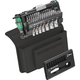 Assortiment de clés à douille/dembouts Fiets Set 3 39 pièces PH/TORX®/fente/6 pans WERA