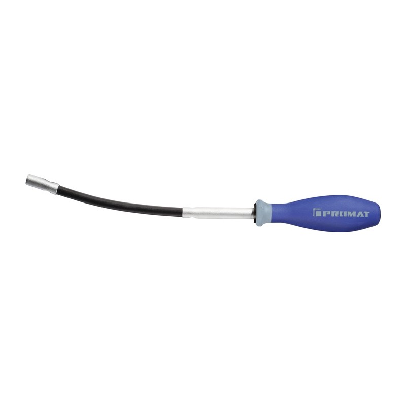 Tournevis porte embouts 1/4 Zoll avec aimant et anneau élastique Longueur des lames 210 mm Manche flex. à 3 composants de la lam Tournevis porte embouts 1/4 Zoll avec aimant et anneau élastique Longueur des lames 210 mm Manche flex. à 3 composants de la lam