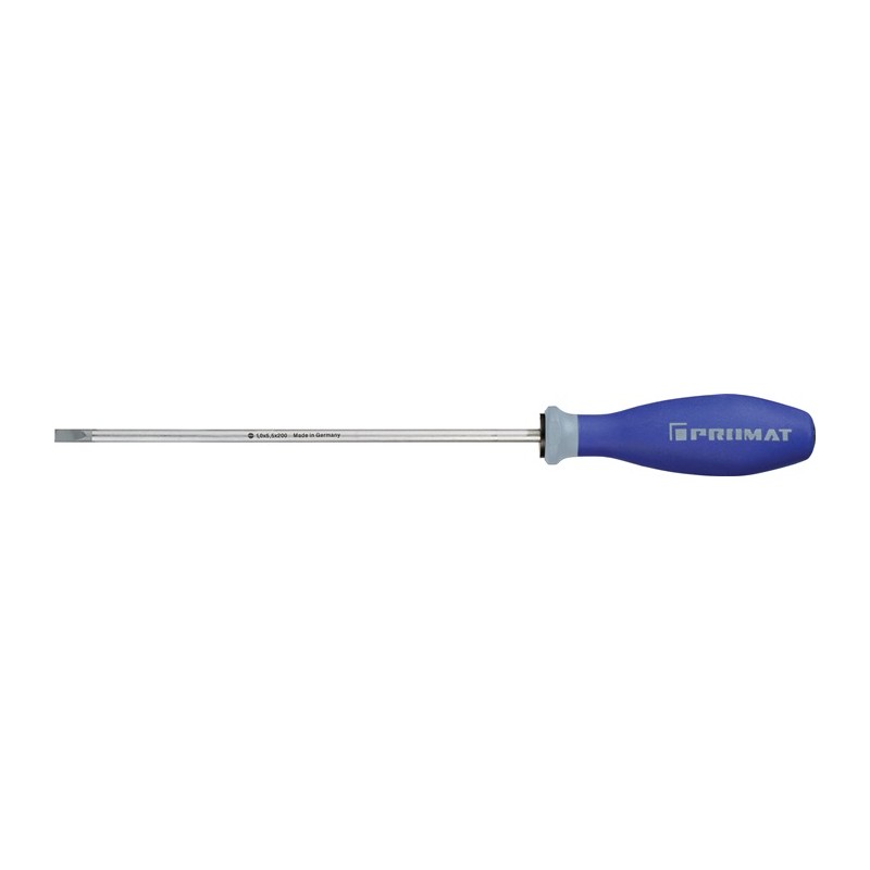 Tournevis largeur de lame 5,5 mm L. des lames 200 mm poignée 3 composants lame ronde PROMAT Tournevis largeur de lame 5,5 mm L. des lames 200 mm poignée 3 composants lame ronde PROMAT
