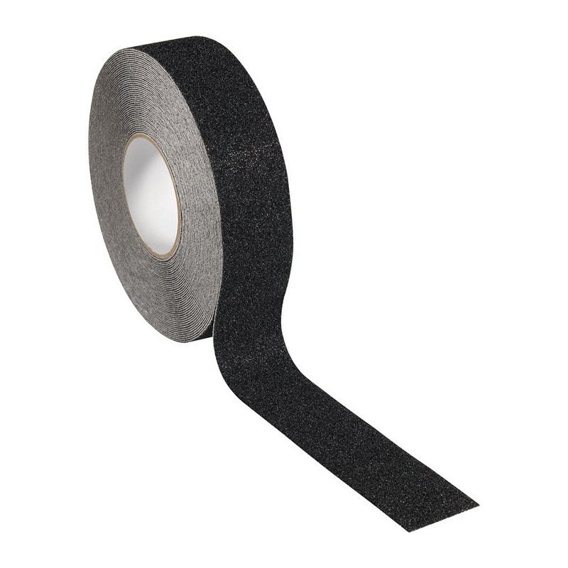 Ruban adhésif antidérapant SAFE STEP® noir longueur 18,25 m, largeur 50 mm rouleau ROCOL