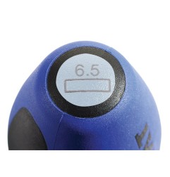 Jeu de tournevis 5 pièces fente poignée 3 composants lame ronde PROMAT