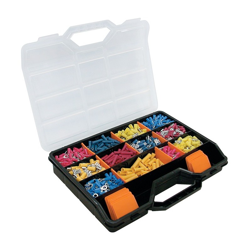 Assortiment d'embouts de câble 600 pièces 0,5-6 mm² mallette multiusage WEIDMÜLLER Assortiment d'embouts de câble 600 pièces 0,5-6 mm² mallette multiusage WEIDMÜLLER