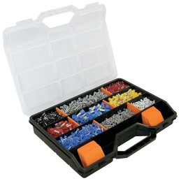 Assortiment d'embouts de câble 2200 pièces 0,50-16,00 mm² mallette de rangement WEIDMÜLLER
