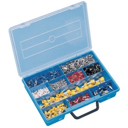 Assortiment d'embouts de câble 3251 pièces 0,50-25,00 mm² mallette de rangement