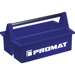Bac à outils Lxl420xH120 mm 2 comp. plastique PROMAT