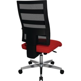Chaise de bureau pivotante avec mécanisme synchrone ponctuel 450-550 mm sans accoudoirs capacité charge 110 kg TOPSTAR