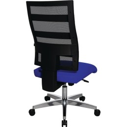 Chaise de bureau pivotante avec mécanisme synchrone ponctuel 450-550 mm sans accoudoirs capacité charge 110 kg TOPSTAR