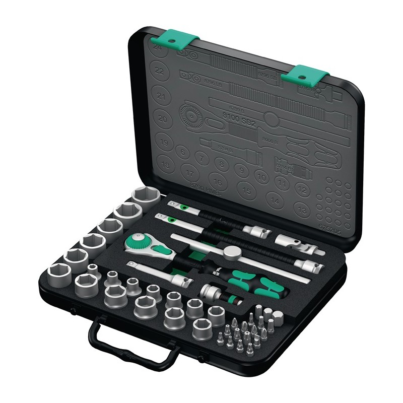 Jeu de clés à douille WERA Jeu de clés à douille WERA