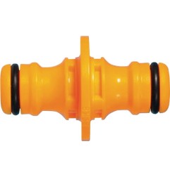 Coupleur double plastique plastique HOZELOCK