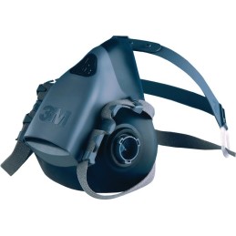 Demi-masque de protection respiratoire 7502 – Série 7500 EN 140 sans filtre M 1 pce/UE 3M