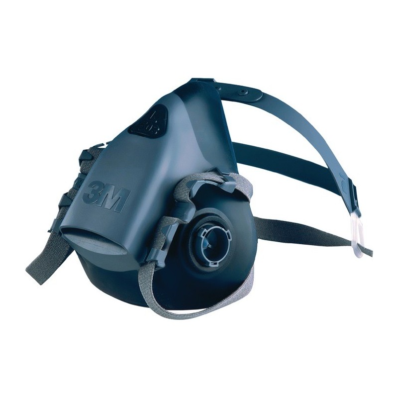 Demi-masque de protection respiratoire 7502 – Série 7500 EN 140 sans filtre M 1 pce/UE 3M Demi-masque de protection respiratoire 7502 – Série 7500 EN 140 sans filtre M 1 pce/UE 3M