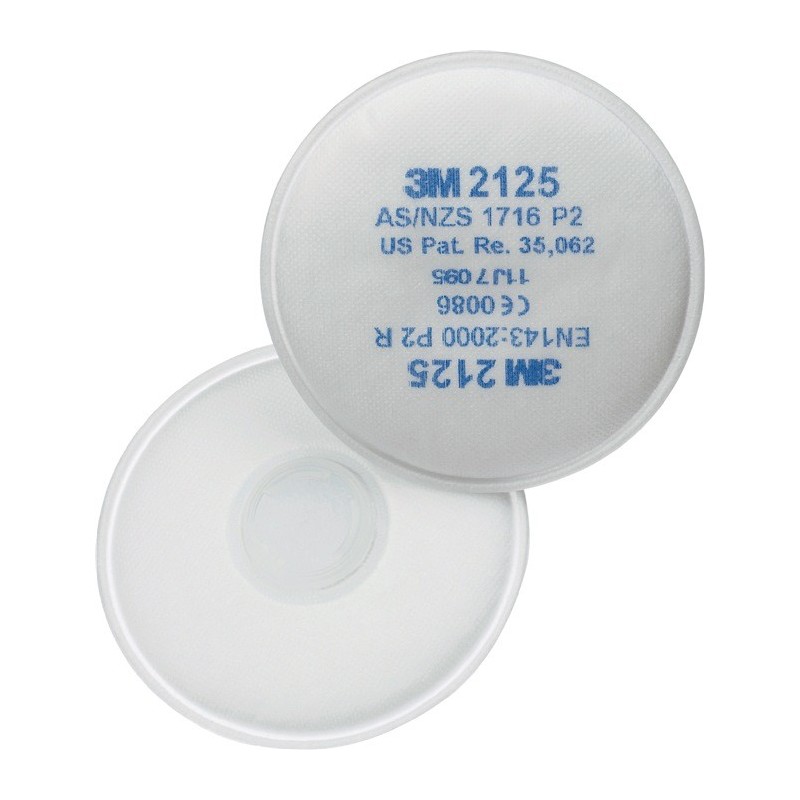 Filtre à particules rond 2125 2pces/UV 3M Filtre à particules rond 2125 2pces/UV 3M