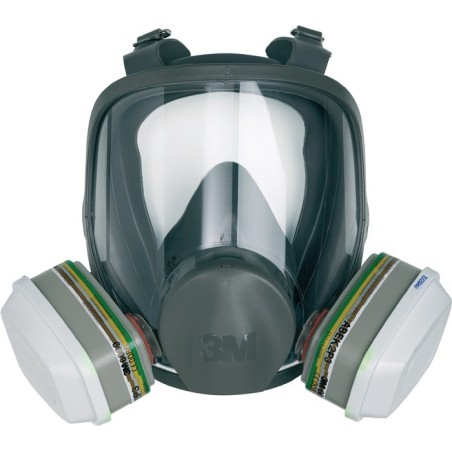 Masque complet protection respiratoire 6800 – Série 6000 EN 136 sans filtre taille M 1 pce/UE 3M