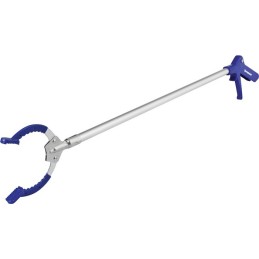 Pince à déchets  920 mm aluminium avec revêt. en plastique 0,25 kg 65 mm