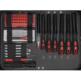 Assortiment d outils 136 pièces dans une mallette en aluminium NOW