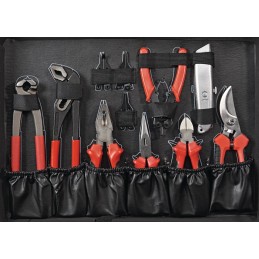 Assortiment d outils 136 pièces dans une mallette en aluminium NOW