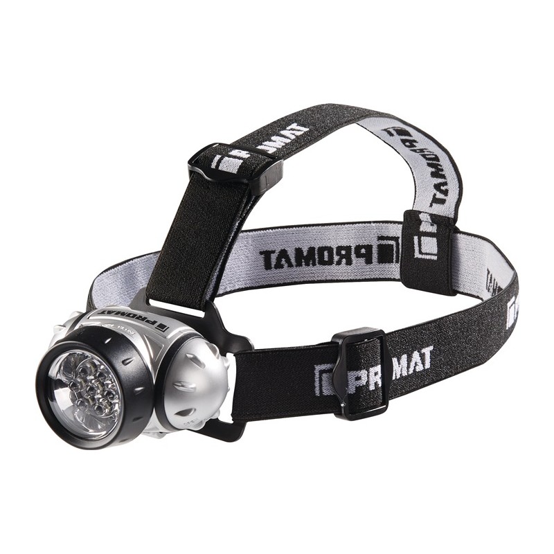 Lampe frontale à LED pour piles 3 x AAA Micro durée déclair.10h portée déclair.30m IPX4 ABS-boîtier PROMAT Lampe frontale à LED pour piles 3 x AAA Micro durée déclair.10h portée déclair.30m IPX4 ABS-boîtier PROMAT