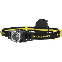 Lampe frontale à LED iH3 1,5 V pour 3 x piles Micro AAA 3 x pile micro AAA D. tête 28mm durée déclairage 6/60h LEDLENSER