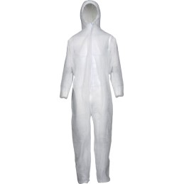 Combinaison jetable taille XL blanc catégorie EPI I ASATEX