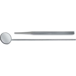 Miroir de recherche 2-teilig D. du miroir 24 mm longueur 270 mm 2 pièces