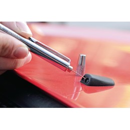 Doigt magnétique télescopique L. totale 670 mm D. tête aimantée 6 mm capacité de charge 0,55 kg avec pointeau PROMAT