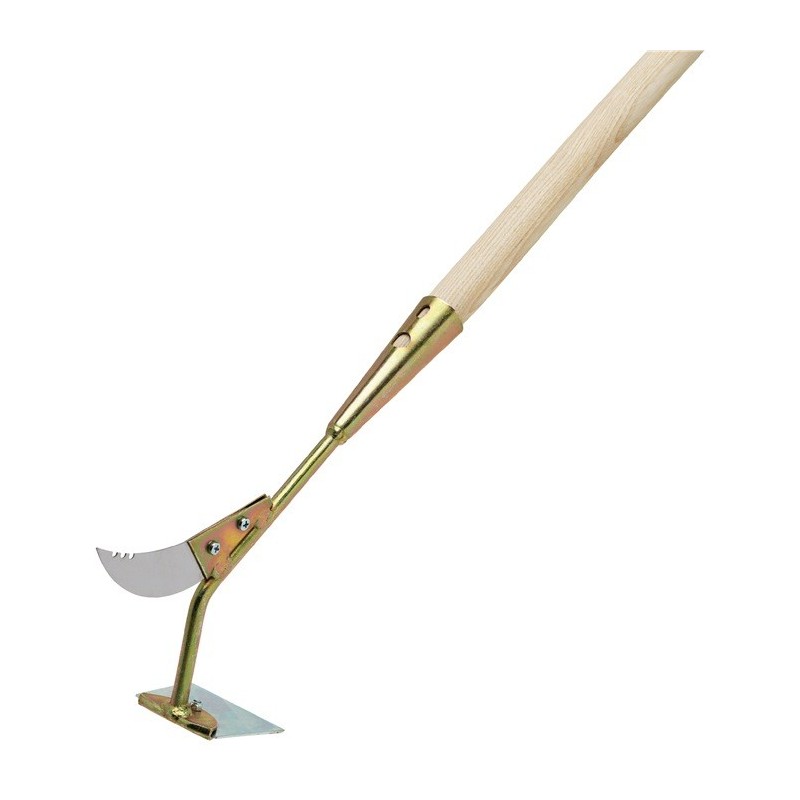Outil à nettoyer les pierres de bordure galvanisé jaune sans manche sans manche Outil à nettoyer les pierres de bordure galvanisé jaune sans manche sans manche