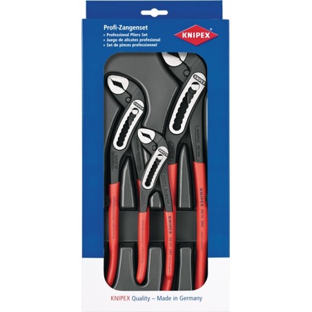 Jeu de pinces KNIPEX Alligator® contenu 3 pièces poli pièce en plastique emboutie KNIPEX