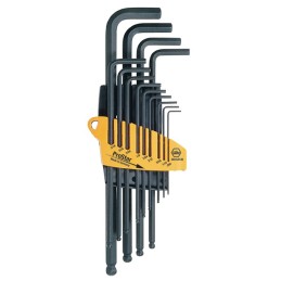 Jeu de clés mâles coudées 369 SZ13B 13 pcs. support ProStar SW 0,05-3/8 po. (1,27-9,53 mm) long tête sphérique acier CV WIHA