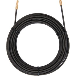 Hélice d'amorce Quadroflex longueur totale 20 m D. 4 mm avec illet et tête chercheuse câble en acier CABERE