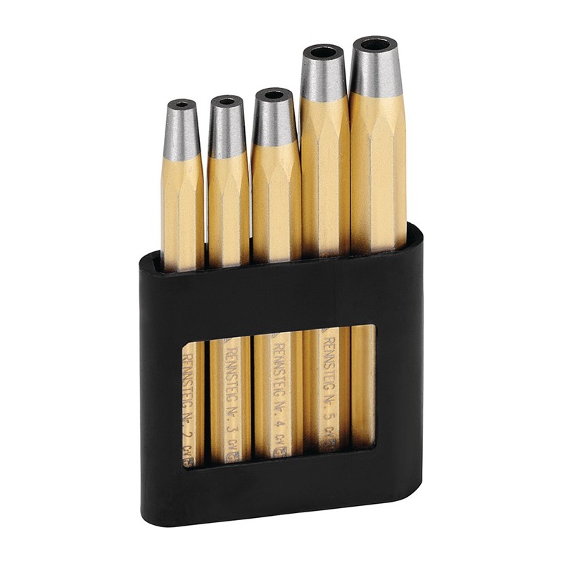 Set de chasse-rivets DIN 6434 5 pièces D. de rivet 2-6 mm RENNSTEIG Set de chasse-rivets DIN 6434 5 pièces D. de rivet 2-6 mm RENNSTEIG